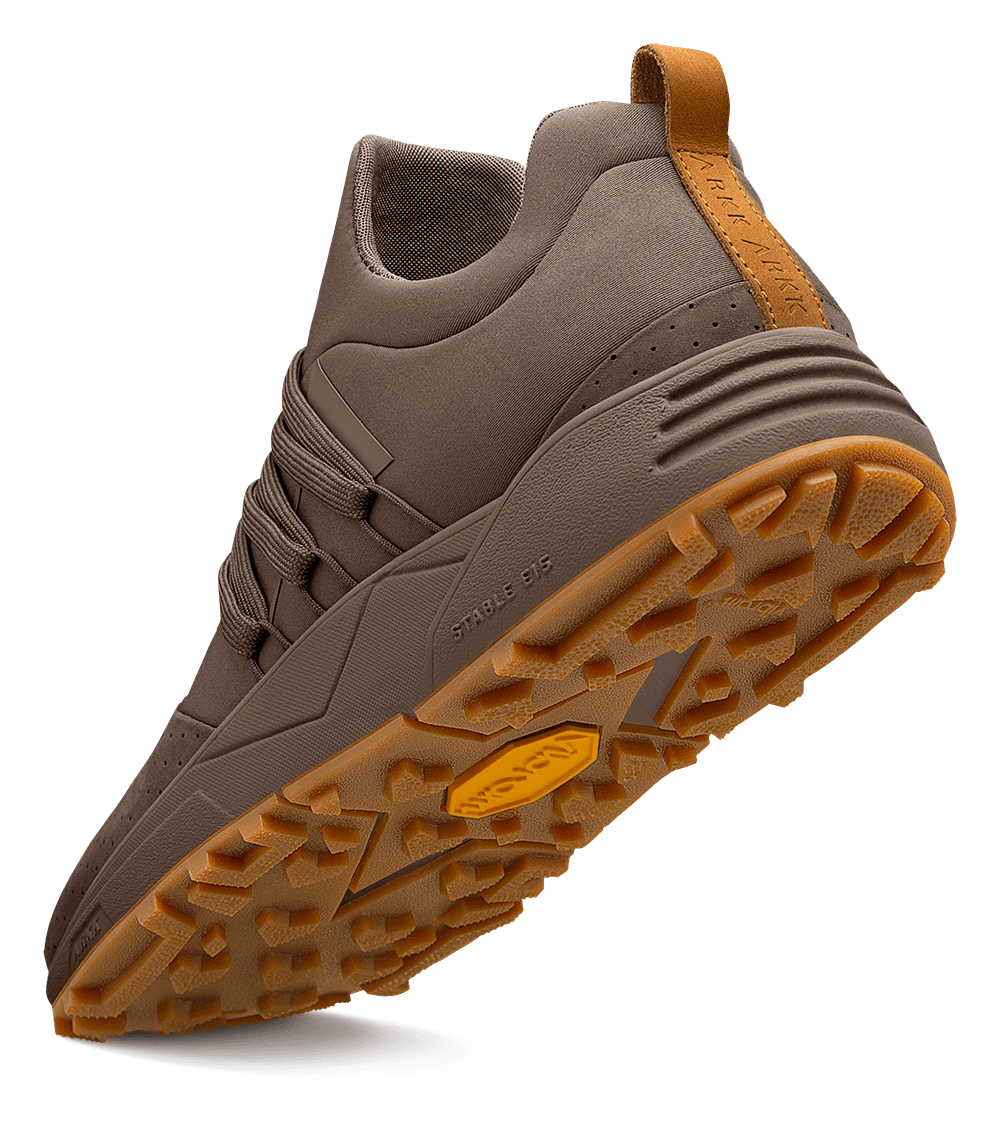 ARKK Collection Raven Nubuck S-E15 Vibram | Pine Bark Brown Gum | Men Raven